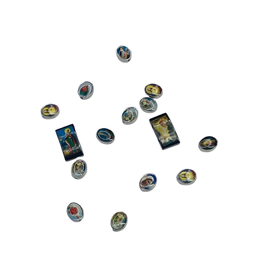 10/$25🦋 12 Assorted Saints Bracelet Charms